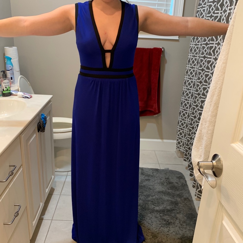 BCBGeneration Blue Maxi Dress